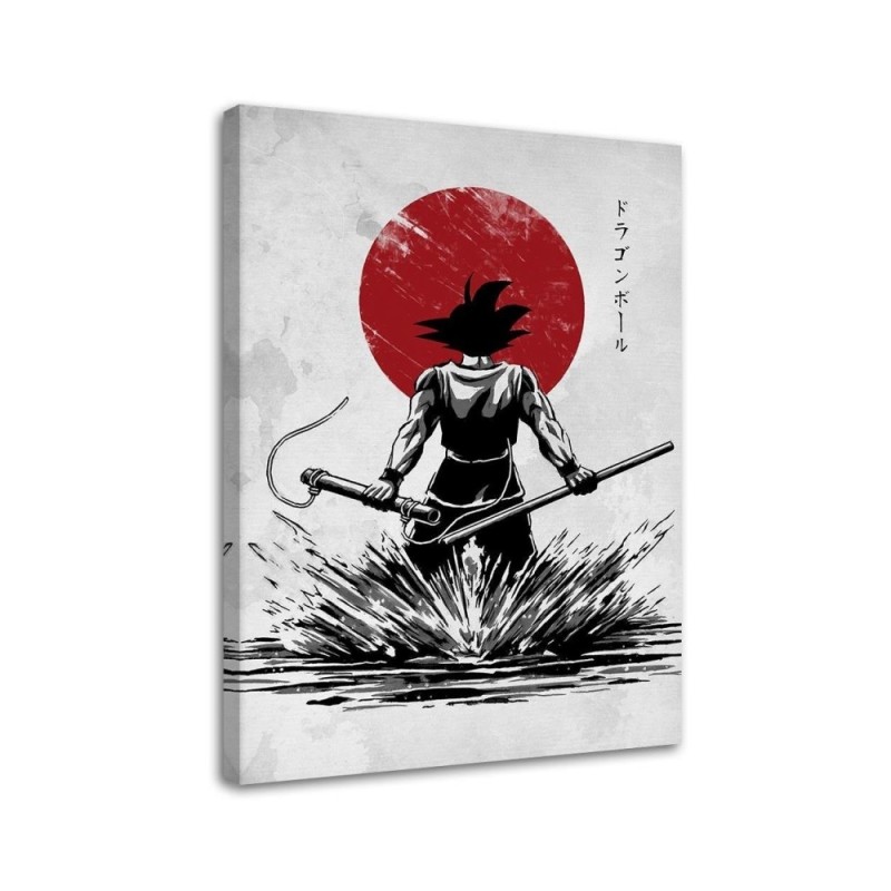 Youth decorative Canvas painting - Son Goku Samurai DDJVigo | FEEBY