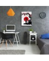 Youth Canvas painting - Son Goku under a red cherry tree DDJVigo | FEEBY