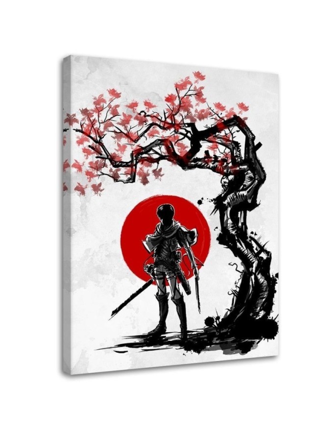 Canvas prints for teenager - Samurai under cherry tree DDJVigo | FEEBY