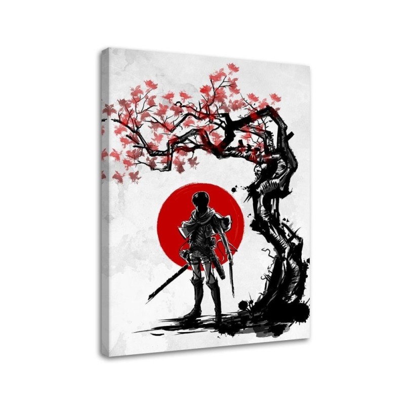Canvas prints for teenager - Samurai under cherry tree DDJVigo | FEEBY