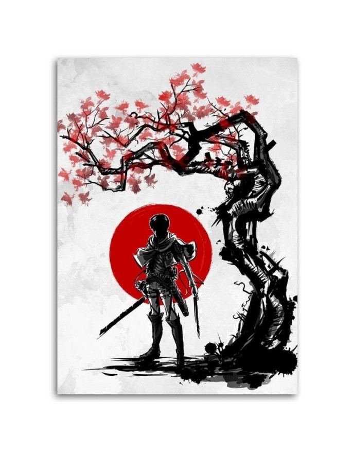 Canvas prints for teenager - Samurai under cherry tree DDJVigo | FEEBY
