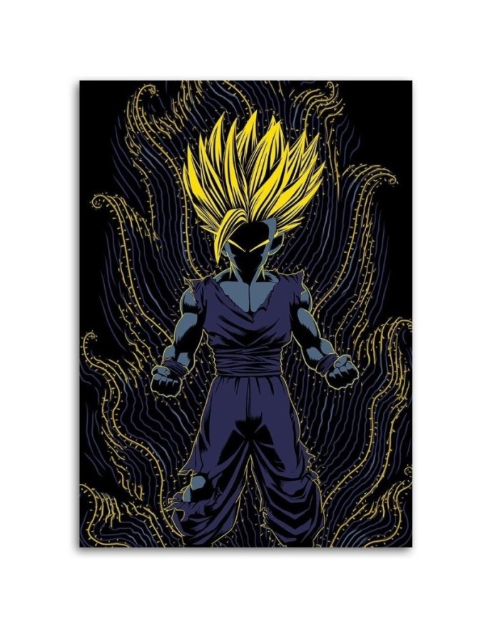 Canvas prints for boy's room - Anime manga character DDJVigo | FEEBY