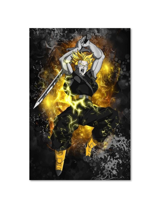Dragon Ball youth wall art painting | FEEBY