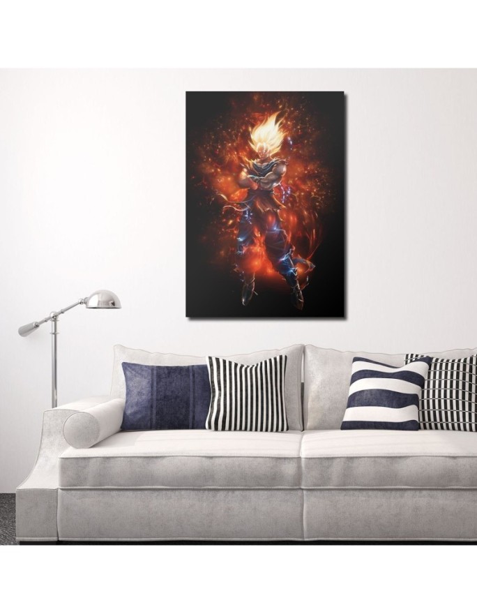 Dragon Ball teen wall art painting | FEEBY