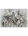 Canvas painting for living room - Beige lotus flowers | FEEBY