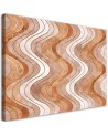 Large modern Canvas paintings for living room - Vertical wavy lines | FEEBY