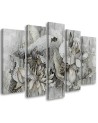 Large wall Canvas painting for living room, bedroom - Lotus Blossom | FEEBY