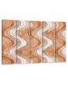 Loft Canvas painting for wall - Vertical wavy lines | FEEBY