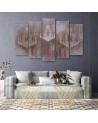 Canvas print modern artwork on canvas - Chandeliers | FEEBY