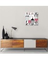Canvas prints for teenager's room - Banksy Street Art mural | FEEBY