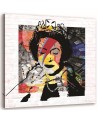 Wall art painting for a teenager's room - Banksy Queen of England | FEEBY