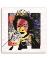 Wall art painting for a teenager's room - Banksy Queen of England | FEEBY