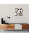 Banksy canvas paintings - Mural Collage Street Art | FEEBY