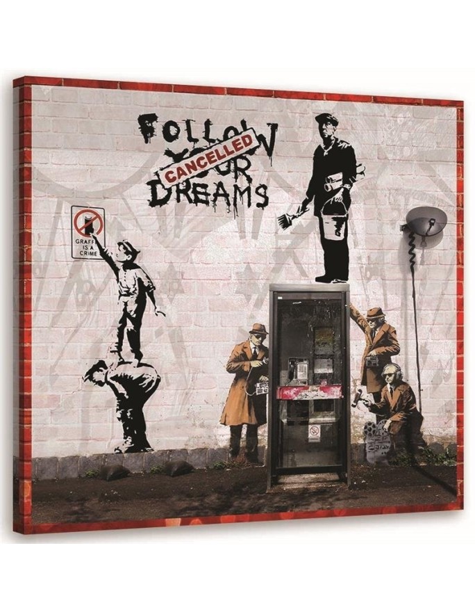 Banksy Dreams - Graffiti painting for teenager's room | FEEBY