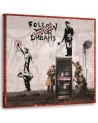 Banksy Dreams - Graffiti painting for teenager's room | FEEBY