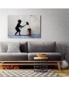 Banksy Canvas paintings for a modern room - Boy with a hammer mural | FEEBY