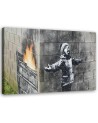 Modern painting - Port Talbot boy mural Banksy | FEEBY