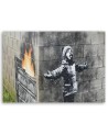 Modern painting - Port Talbot boy mural Banksy | FEEBY