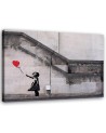 Youth wall art Canvas prints - Banksy mural Girl with balloon | FEEBY