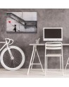Youth wall art Canvas prints - Banksy mural Girl with balloon | FEEBY