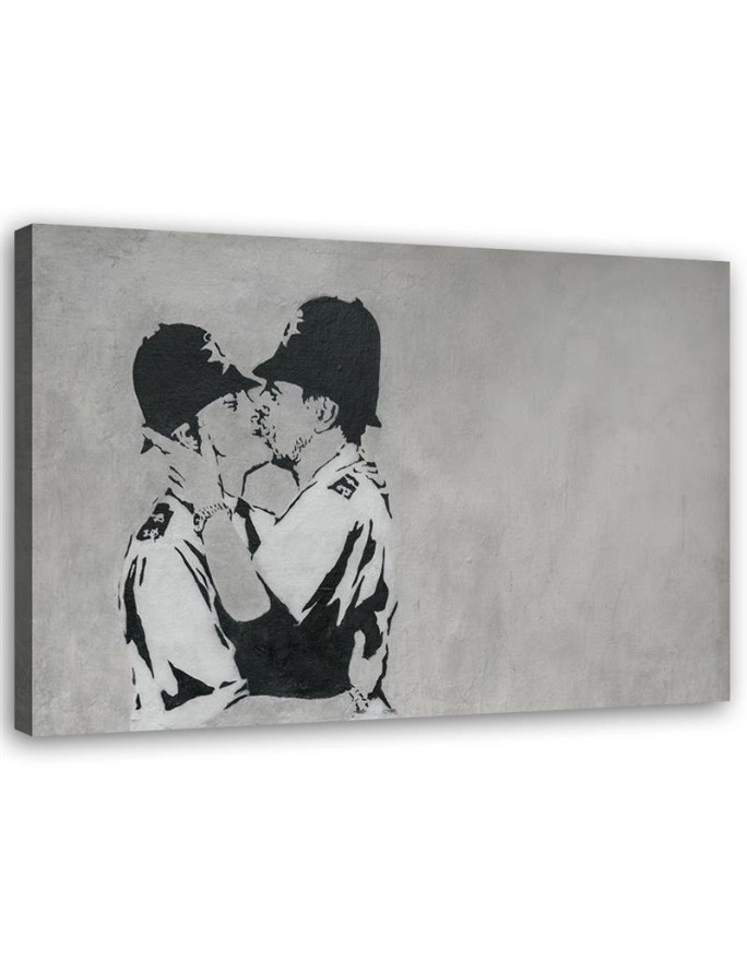 Canvas print Kissing...