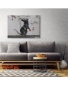 Canvas prints for teenager for room - Banksy Rat street art | FEEBY
