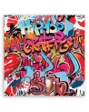 Wall art for teenager for wall - Graffiti abstract colourful | FEEBY