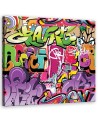 Canvas art prints- Graffiti abstraction colourful | FEEBY