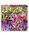 Canvas art prints- Graffiti abstraction colourful | FEEBY