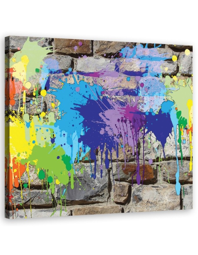 Canvas print Abstract-colours