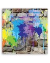 Modern Canvas prints for teenager - Graffiti abstraction colourful | FEEBY