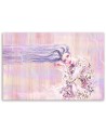 Canvas painting - Woman with long hair | FEEBY