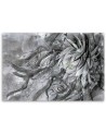Loft painting on canvas - Lotus flower nature | FEEBY