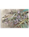 Printed canvas painting - Irises flowers in the wind | FEEBY