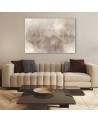 Decorative painting on canvas for wall - Vintage chandelier | FEEBY