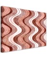 Loft style Canvas painting for wall - Vertical wavy lines | FEEBY