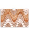 Painting Canvas loft style for wall - Vertical wavy lines | FEEBY
