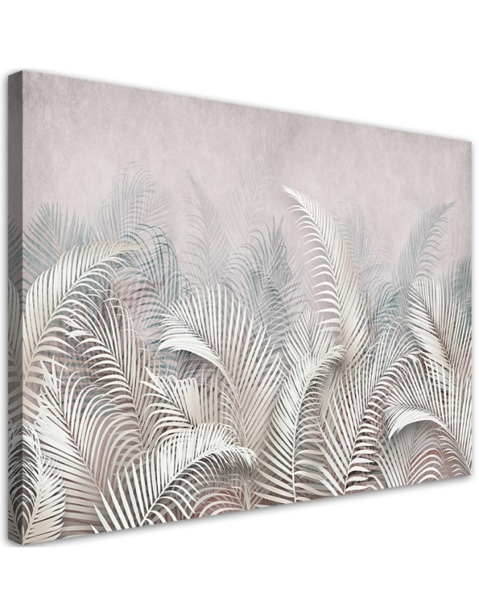 Canvas print 3D Palm Leaves