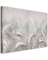 Canvas painting for living room, bedroom - Palm leaves 3D | FEEBY