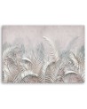 Canvas painting for living room, bedroom - Palm leaves 3D | FEEBY