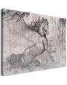 Bedroom Canvas painting above bed - Pegasus horse abstract | FEEBY