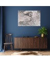 Bedroom Canvas painting above bed - Pegasus horse abstract | FEEBY