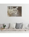 Decorative Canvas painting for living room - Reed grass boho | FEEBY