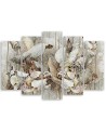 Boho style painting for living room - Lotus Blossom| FEEBY