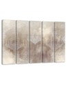 Chandeliers - canvas printed wall painting 5 parts | FEEBY