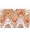 Modern painting for wall - Vertical wavy lines | FEEBY