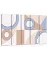 Modern painting - Geometric shapes abstract | FEEBY