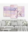 Decorative painting for wall - Woman with long hair | FEEBY