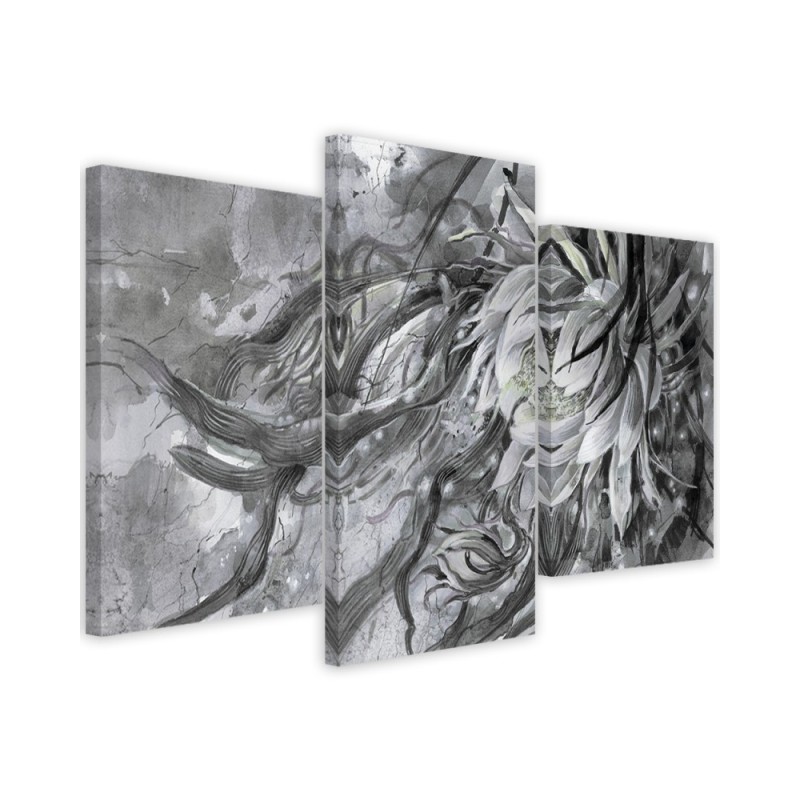 Printed canvas painting for wall - Bouquets of flowers | FEEBY