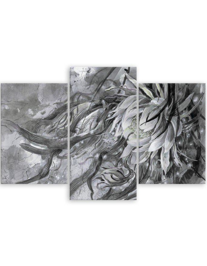 Printed canvas painting for wall - Bouquets of flowers | FEEBY